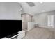 Loft area with space for TV viewing and a desk at 15 Santo Mio Ct, Henderson, NV 89011