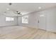 Bright living room with white walls, recessed lighting and light wood flooring at 1641 K St, Las Vegas, NV 89106