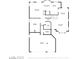 Layout of first floor showing Gathering room, kitchen, dining area, bedroom, and garage at 1804 Michael Ct, Henderson, NV 89014