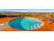 Relaxing hot tub with panoramic views, surrounded by lush greenery and beautiful scenery at 2188 Cumberland Hill Dr, Henderson, NV 89052