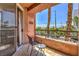 Charming balcony with outdoor seating, offering a relaxing space and views of the surroundings at 220 E Flamingo Rd # 317, Las Vegas, NV 89169