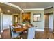 Inviting dining area connects to kitchen, living room, and entryway creating an airy open space at 220 E Flamingo Rd # 317, Las Vegas, NV 89169