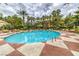 Expansive community pool with comfortable lounge seating at 220 E Flamingo Rd # 317, Las Vegas, NV 89169