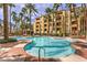 Large, sparkling swimming pool with a surrounding deck and plenty of space for lounging and sunbathing at 220 E Flamingo Rd # 317, Las Vegas, NV 89169