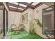 Charming atrium with seating, skylights, and unique architectural details at 2558 La Fortuna Ave, Las Vegas, NV 89121