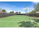 A well-maintained tennis court offers a great recreational amenity for residents to enjoy at 2558 La Fortuna Ave, Las Vegas, NV 89121