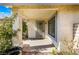 Inviting front porch with decorative security door and manicured landscaping at 371 Cambray St, Henderson, NV 89074