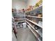 Well-organized walk-in pantry with ample shelving, providing plenty of storage for food and kitchen items at 5528 Eleganza Ave, Pahrump, NV 89061