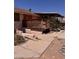 View of the backyard at 7052 W Meranto Ave, Las Vegas, NV 89178