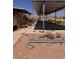 View of the carport and surrounding area at 7052 W Meranto Ave, Las Vegas, NV 89178
