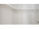 A white closet with shelving and a rod, offering practical storage space for an organized home at 882 Westminster Ave, Las Vegas, NV 89119