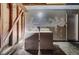 Unfinished laundry area with washer and dryer hookups, ready for customization at 1012 Greystone Dr, Las Vegas, NV 89108