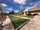 Scenic bocce ball court with beautiful landscaping, offering a relaxing and social outdoor activity at 10305 Snyder Ave, Las Vegas, NV 89134