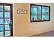 Exterior shot of the Ceramics shop at the community center with ceramic items on display at 10305 Snyder Ave, Las Vegas, NV 89134