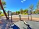 A community park with exercise stations and clear signage on a sunny day at 10305 Snyder Ave, Las Vegas, NV 89134