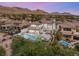 Gorgeous home with a pool, spa, and mountain views, blending luxury with nature at 11453 Glowing Sunset Ln, Las Vegas, NV 89135