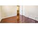 Bedroom with hardwood floors and a nearby closet at 11894 Snow Bank St, Las Vegas, NV 89183