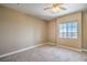 Bedroom with scenic views, neutral carpet, and ample natural light at 15 Via Mantova # 302, Henderson, NV 89011
