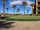 The putting green provides a wonderful space to practice your golf game in a beautiful setting at 15 Via Mantova # 302, Henderson, NV 89011
