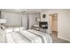 Spacious bedroom with two beds, tv, sitting area, and closet at 1564 Vegas Valley Dr, Las Vegas, NV 89169