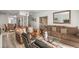 The living room has ample seating and an open floor plan at 1564 Vegas Valley Dr, Las Vegas, NV 89169