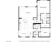 Detailed floor plan showcasing the layout of the home, including the kitchen, living room, and bedrooms at 2279 Keego Harbor St, Henderson, NV 89052
