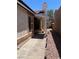 Exterior view of a patio and side yard, showcasing easy access at 2362 Sierra Sunrise St, Las Vegas, NV 89156