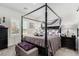 Bedroom boasts a four-poster bed, natural light, and elegant décor at 288 Whitney Crest St, Henderson, NV 89015
