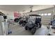 Spacious garage featuring off-road vehicles, storage, and ample room for parking at 2891 S Rainbow Ave, Pahrump, NV 89048