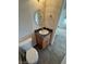 Bathroom with vanity, toilet, and tile flooring at 3580 Prairie Ave, Pahrump, NV 89048