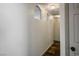 Hallway features stone floors and recessed lighting at 4529 Gracemont Ave, Las Vegas, NV 89139