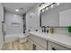 Updated bathroom featuring modern finishes and a bathtub and shower combination at 5151 Tennis Ct, Las Vegas, NV 89120