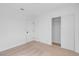 Carpeted bedroom with closet featuring sliding doors and white trim at 5264 Silverheart Ave, Las Vegas, NV 89142