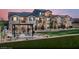 Charming townhome with attractive landscaping, manicured lawns, and a covered patio area for outdoor enjoyment at 641 Bellus Pl # Lot 149, Henderson, NV 89015