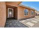Charming front entrance with walkway and desert landscaping at 667 Del Prado Dr, Boulder City, NV 89005