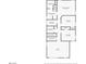 Detailed floor plan showcasing bedroom sizes and layout with bathroom and laundry placements at 7814 Granite City Ct, Las Vegas, NV 89166