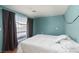 Bedroom with a large window and modern decor at 800 Antonio Dr, Las Vegas, NV 89107