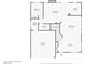 First floor layout featuring a spacious Gathering room, kitchen, dining room, and garage at 9011 Aldershot Ct, Las Vegas, NV 89147