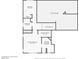 Second floor layout displaying bedrooms, closets, bathrooms, and staircase at 9011 Aldershot Ct, Las Vegas, NV 89147