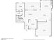 Detailed floor plan showing layout of rooms, dimensions, and features, great for visualizing the home's layout at 10300 S Dapple Gray Rd, Las Vegas, NV 89178