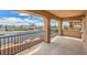 Picturesque balcony view overlooking the neighborhood street, capturing the scenic surroundings at 1064 Calvia St, Las Vegas, NV 89138