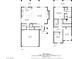 Detailed floor plan showcasing layout of living spaces, bedrooms, kitchen, and outdoor patio at 1064 Calvia St, Las Vegas, NV 89138