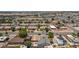 Aerial view of the neighborhood showcasing the home and proximity to nearby housing at 1832 Merze Ave, Henderson, NV 89011