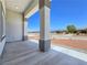Open-air porch featuring a view of the desert landscape and clear blue skies at 2150 S Manzanita Dr, Pahrump, NV 89048