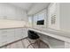 Office space off of the kitchen has natural light and extra cabinetry at 2509 Big Timber Dr, Las Vegas, NV 89134