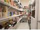 Walk-in pantry offers ample storage space with organized shelving for groceries and household items at 2913 Monate Ct, Henderson, NV 89044