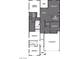 Detailed floor plan showing layout of bedrooms, bathrooms, kitchen, and living spaces at 314 S Parawan St # Lot 13, Henderson, NV 89015