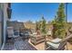Relaxing brick patio with outdoor seating and decor for comfortable outdoor living at 3194 Lumassina Way, Henderson, NV 89044