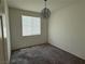 Bedroom with window and carpet flooring at 4104 Free Bird Crest Ave, North Las Vegas, NV 89081