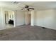 Bedroom featuring carpet flooring and access to the bathroom at 4104 Free Bird Crest Ave, North Las Vegas, NV 89081